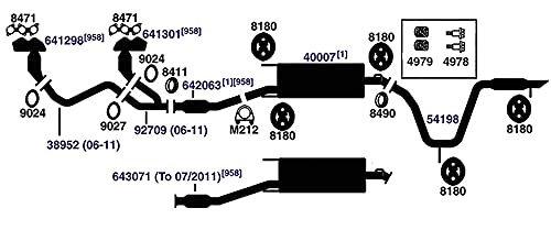Exhaust Pipe AP Exhaust 38952