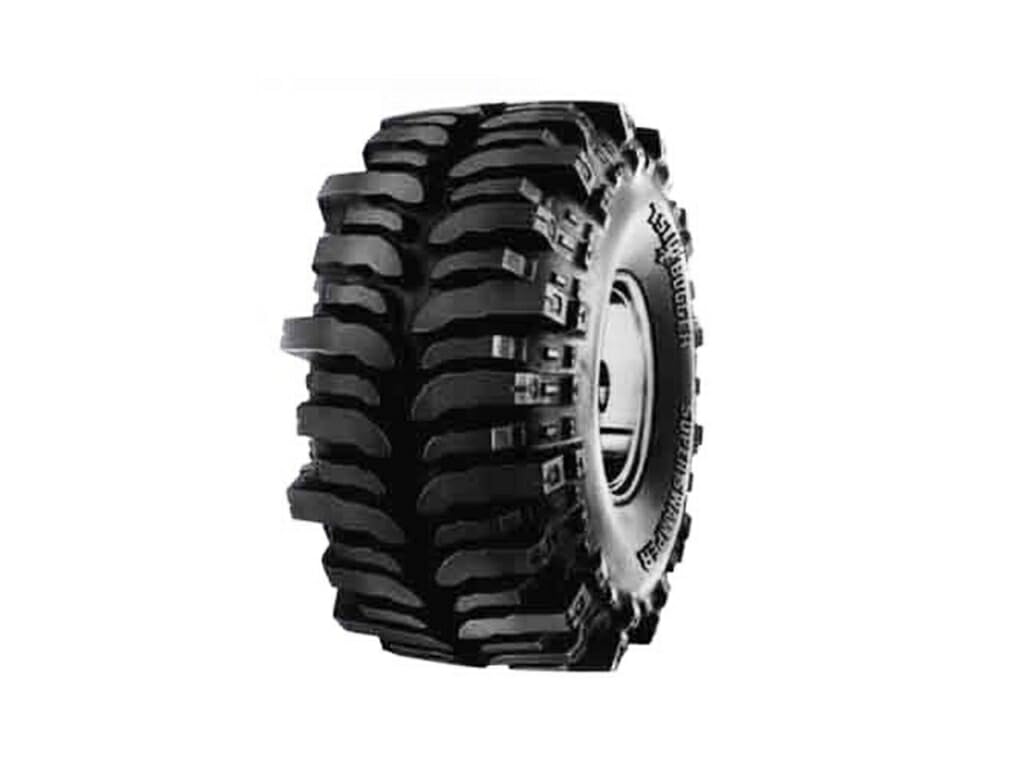 6 PLY 19.5/44-17LT Black SIDEWALL Super SWAMPER TSL/BOGGER-Nylon-TUBEL
