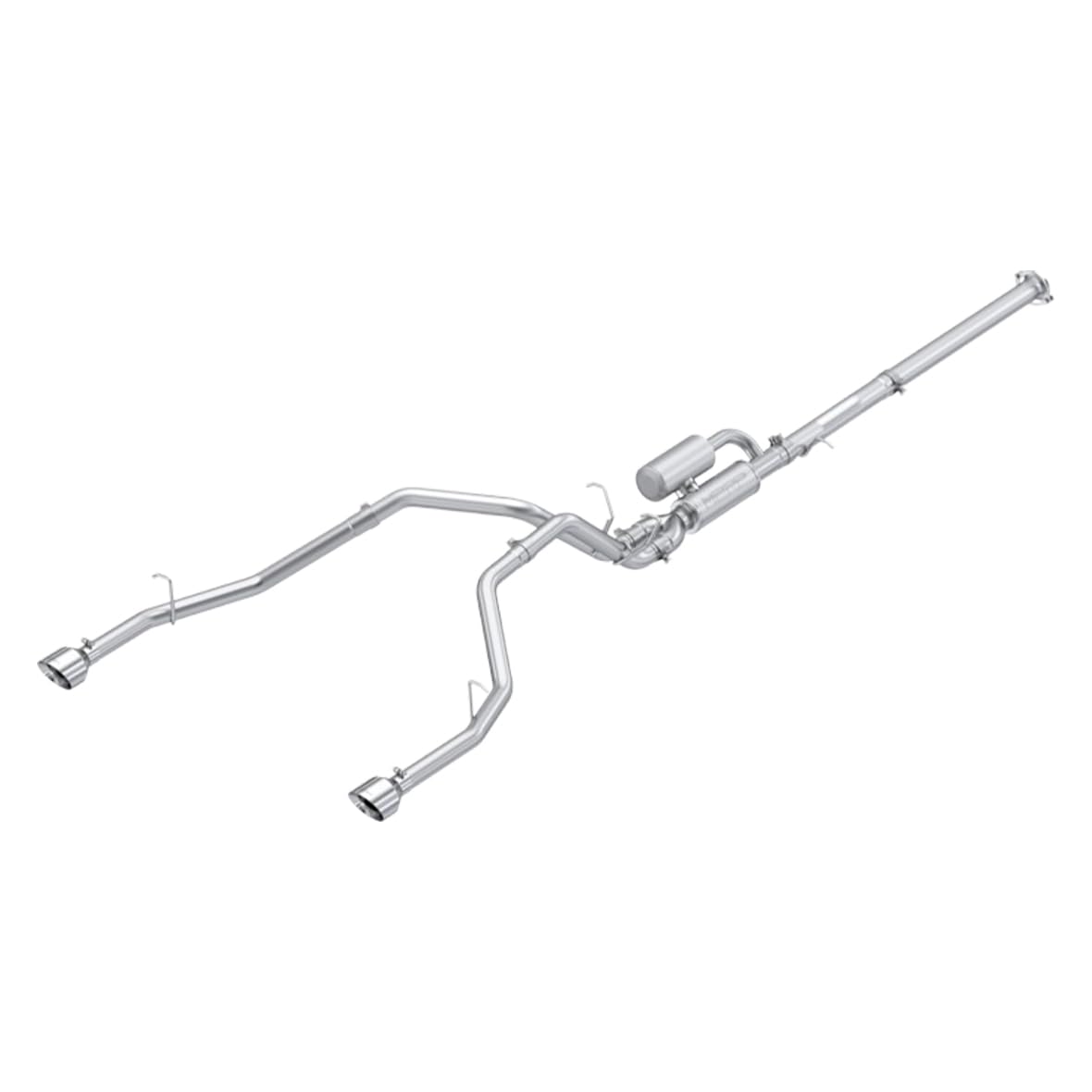 MBRP S5156304 Exhaust - MBRP Exhaust S5156304 Armor Pro Cat Back Exhaust System Fits 25 1500
