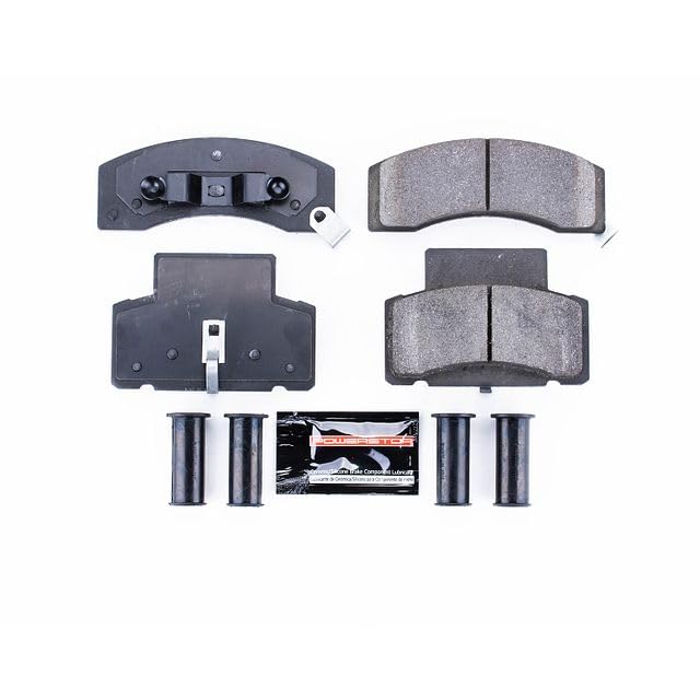 Power Stop Z23-459 Z23 Sport Ceramic Brake Pads with Hardware Front For C3500, Express 2500, Express 3500, K3500, Ram 2500, Ram 3500, C3500, K3500, Savana 2500, Savana 3500 [Model Specific]