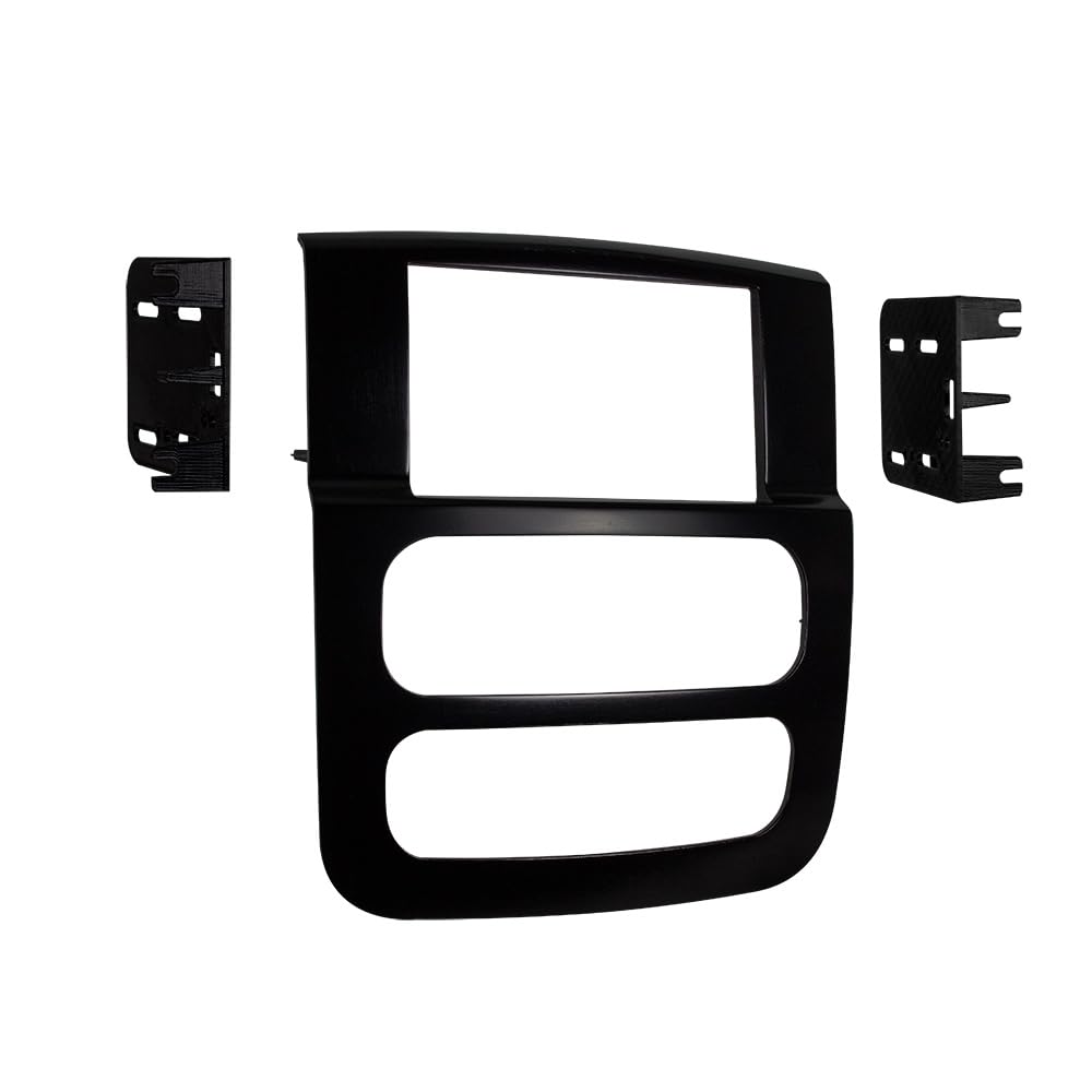 Metra Double DIN 95-6522B Dash Kit for 2002-05 Dodge Ram (Matte Black)