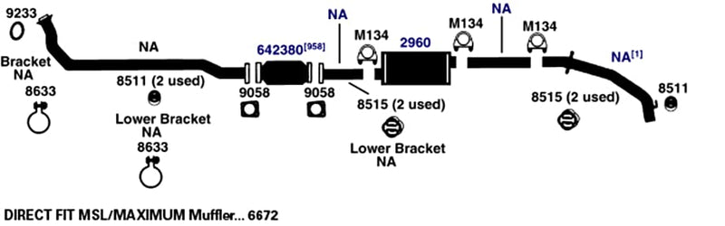 U Clamp AP Exhaust - 8633