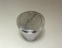 Ford AOD CO Shifter Chrome 6" Straight Lever Hi-Tech Polished Knob