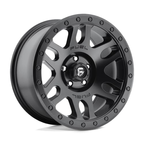 1PC Fuel D584 18X9 6X5.5 MT-BLK 20MM - D58418908357