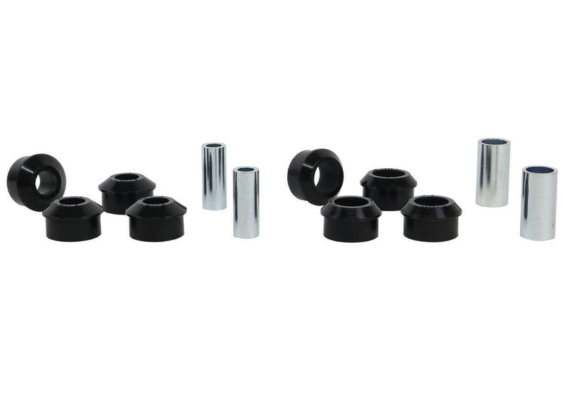 W61765 Whiteline Trailing Arm Bushing Kit, Black