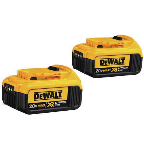 20V MAX DEWALT Battery, Premium 4.0Ah (DCB204)
