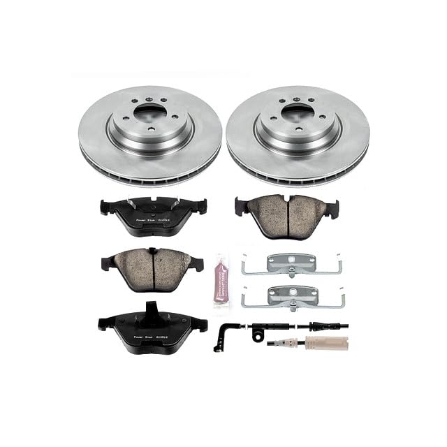 Power Stop Autospecialty KOE3015 Front Replacement Brake Kit-OE Brake Rotors & Ceramic Brake Pads