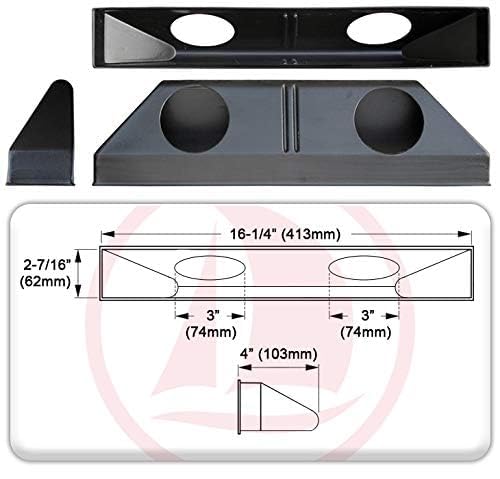 Collector Box attwood 3" for 1495 Vent