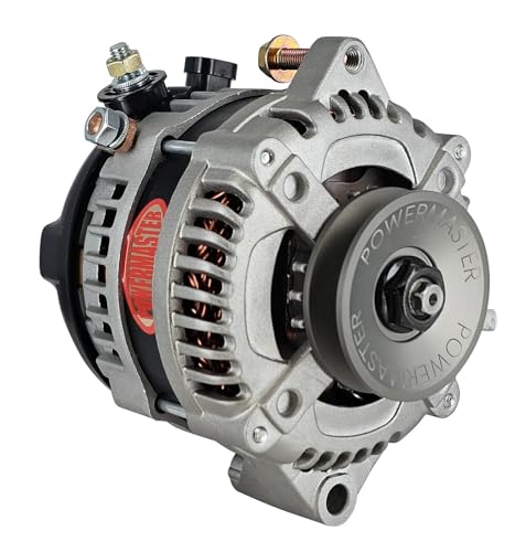 Alt Powermaster GM Natural 180A 1V HPR Straight Mt 6.14" 1-Wire