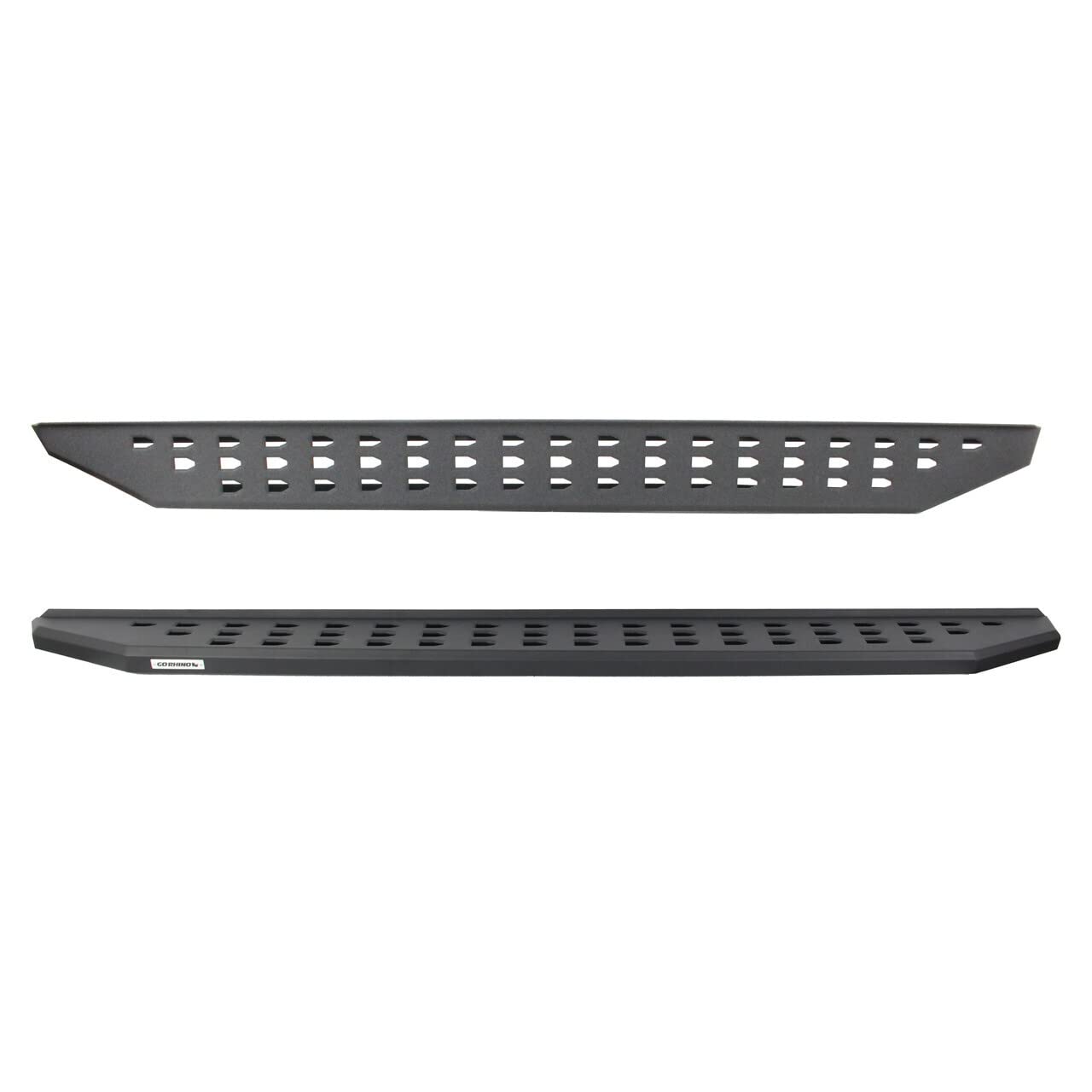 Go Rhino Running Boards RB20, Mounting Brackets, & 2 Pair of Drop Steps | Galvanized Steel, Textured Black | 6942068720PC | Fits 2015-2023 Ram 1500 & 2015-2018 Ram 1500 Crew Cab Classic Body Style