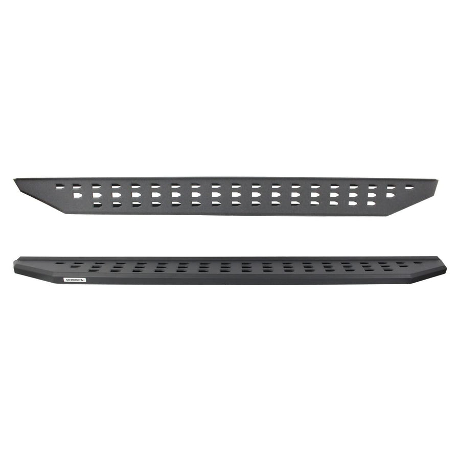 Go Rhino Running Boards RB20, Mounting Brackets, & 2 Pair of Drop Steps | Galvanized Steel, Textured Black | 6942068720PC | Fits 2015-2023 Ram 1500 & 2015-2018 Ram 1500 Crew Cab Classic Body Style