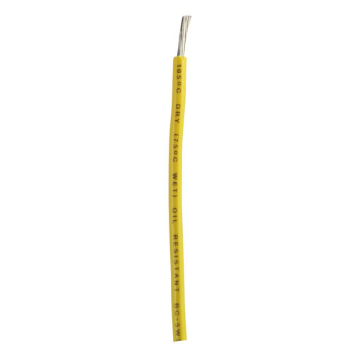 Marine Grade Ancor Primary Wire (Color: Yellow, Size: 16 awg, Option: 100')