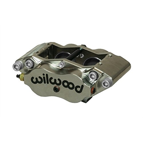 Wilwood Brake System, Rear Billet Narrow Dynalite, 10.5 in Drilled/Slotted/Scalloped Steel Rotor, 3.5 in x 38 Spline Car Hat, Aluminum, Gray Anodized, Kit