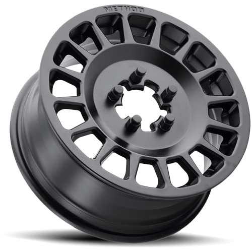 Black Method Race Wheels 407 Bead Grip Wheel with Matte (15 x 6. inches /5 x 4 mm, 51 mm Offset)