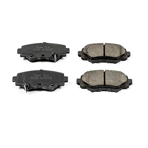 Power Stop Z16 Evolution Rear Ceramic Brake Pads For Mazda 3 2014-2016, Mazda 3 Sport 2014-2016 [Model Specific]