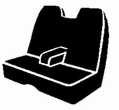 Custom Fit Fia TR48-1 GRAY Front Seat Cover Bench Seat - Saddle Blanket, (Gray)