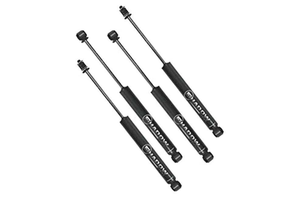 Superlift Suspension Lift Kit Shock Box for Ford F-250/F-350 RealTruck | Front & Rear Shadow Series Shocks | 84018 | Fits 2005-2016 Ford F-250 / F-350 Super Duty 4WD 6-8" Lift
