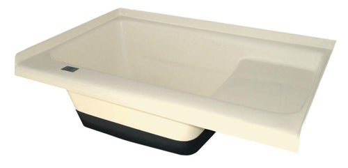 Sit-in Step Tub ICON 00473 with Left Hand Drain TU500LH - Colonial White