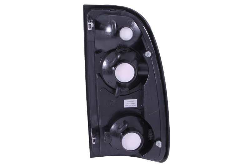 Chrome Euro Tail Light Set-Clear Lens ANZO USA 211125