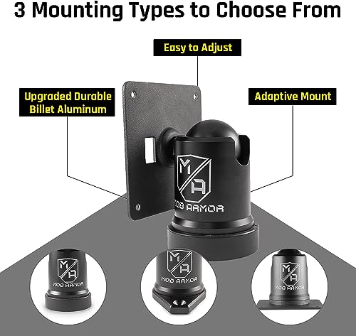Maxx Mount Mob Armor Fits Devices with a 75mm VESA Plate Attachment, Tablet VESA Mount with Solid Base,75mm Maxx Direct, Stand for Permanent Mounting Locations