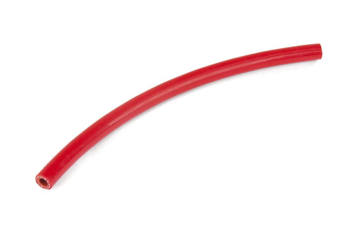 Red HPS 1/8" ID high temp reinforced silicone heater hose tubing, sold per feet, Max Temperature Rating: 350F, Bend Radius: 1/2"