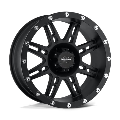 PXA31 Pro Comp Alloys 17X9 5X5.0 F-BLK -6MM - PXA7031-7973