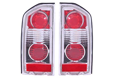 Suzuki Sidekick Anzo USA 211133 Chrome Tail Light Assembly - (Sold in Pairs)