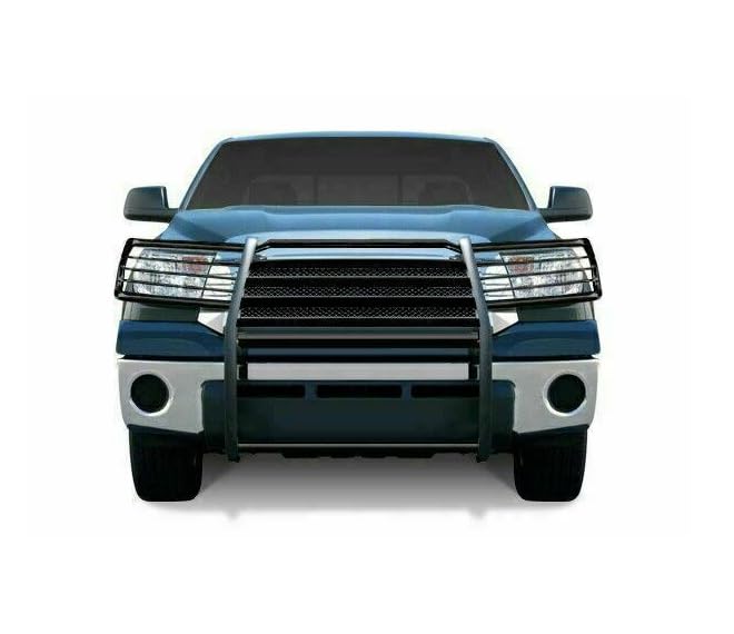 Bumper Guard Modular Black Black Horse Grille Compatible with 2008-2022 Toyota Sequoia|2007-2021 Toyota Tundra(Excl. 08-21 Platinum/Limited)-17A098900MA