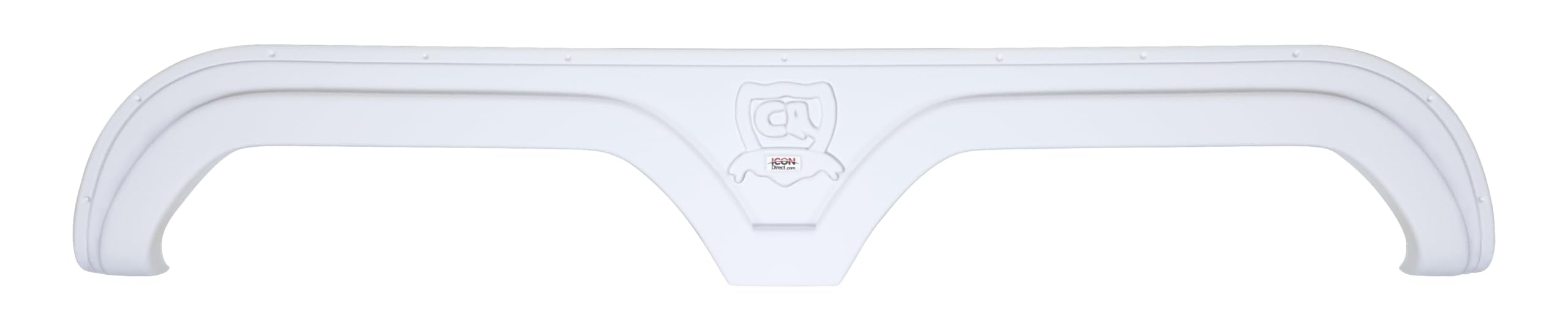 Tandem Axle Fender Skirt FS2177 ICON 12177 for Thor - Polar White