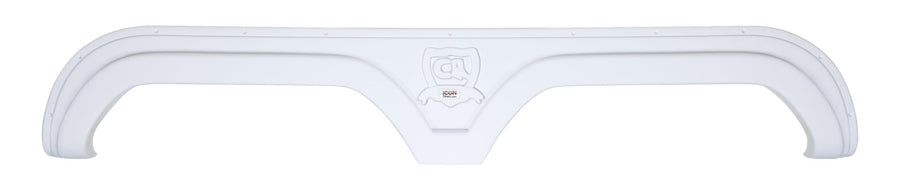 Tandem Axle Fender Skirt FS2177 ICON 12177 for Thor - Polar White