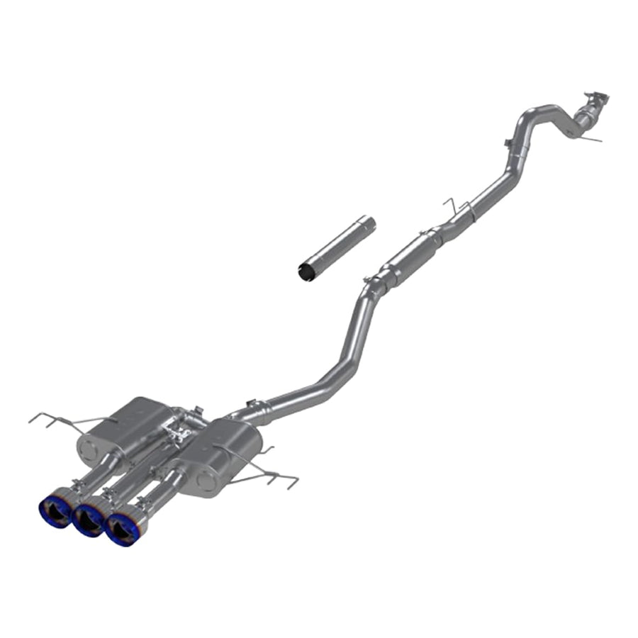2024+ Acura Integra Type-R MBRP T304 SS 3in Cat-Back Triple Center Outlet Exhaust w/Burnt Tips