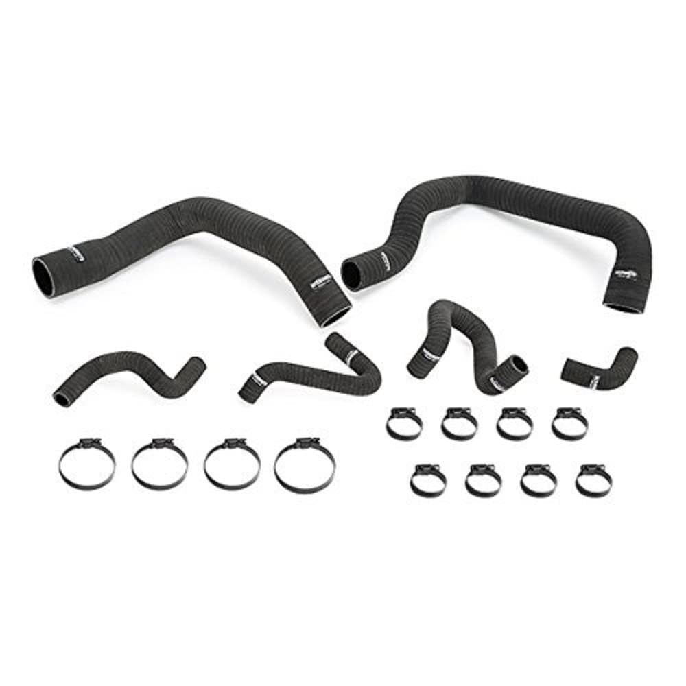 Mishimoto Silicone Radiator Hose Kit MMHOSE-MUS-86MBK Fits Ford Mustang GT Cobra 1986-1993 Matte Black