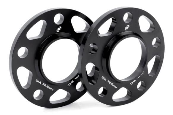 Dinan Wheel Spacers D210-2040 5x120 Bolt Circle - 76.2mm Center Bore - 12mm Thick - Pair