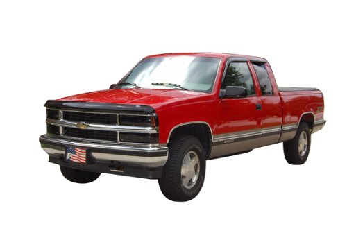 Headlight Covers Auto Ventshade [AVS] / Blackout | Fits 1994 Chevrolet Blazer, 1994-1999 Chevrolet/GMC C/K1500/2500/3500, 1994-2000 Suburban 1500/2500, 1995-2000 Tahoe, 2 pcs. | Dark Smoke - 41033