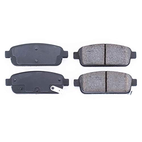 Power Stop Z16 16-1468 Rear Ceramic Brake Pads For Cascada, Encore, Verano, Cadillac ELR, Cruze, Cruze Limi, Orlando, Sonic, Trax, Volt [Model Specific]
