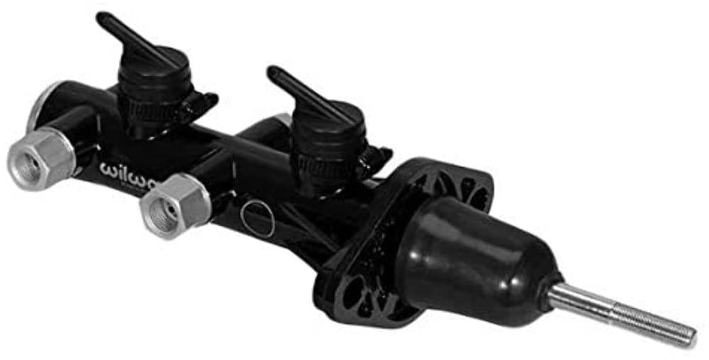 Remote Wilwood Tandem Master Cylinder 261-14391-BK