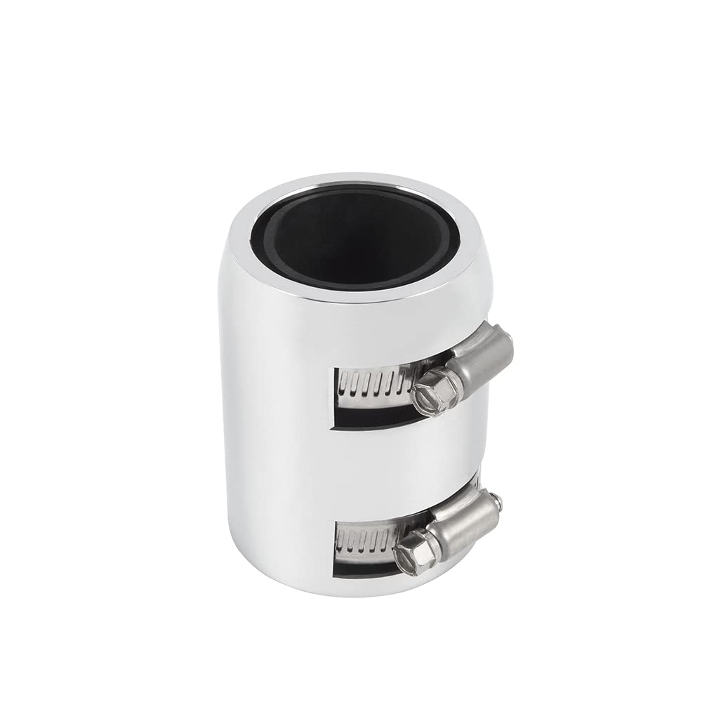 Mishimoto Universal Flexible Stainless Steel Radiator Hose Kit, 48”, Chrome MMAH-U48C