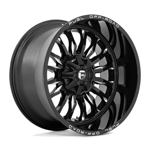 1PC Fuel D795 22X12 5X5.5/150 G-BLK-MILL -44MM - D79522207047