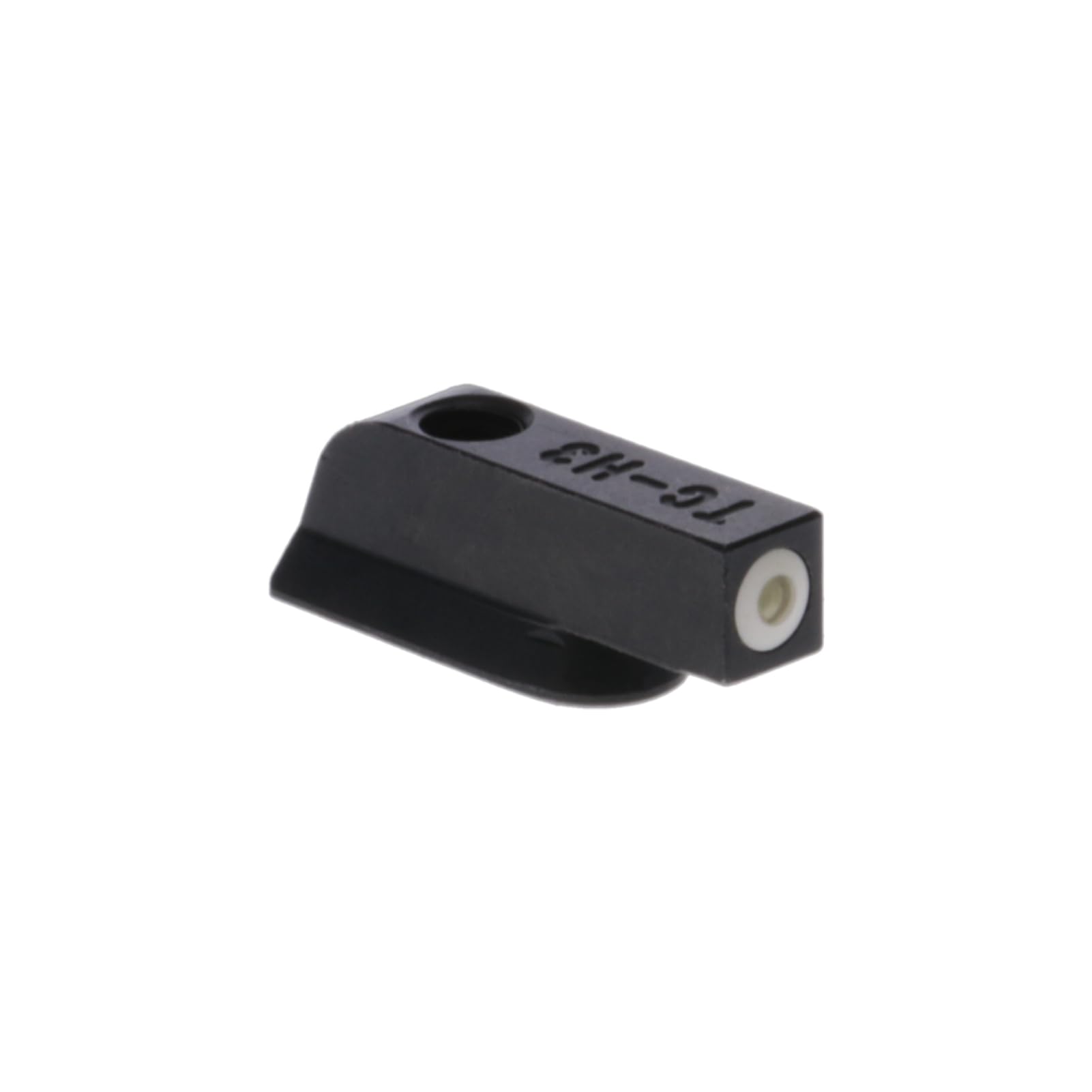 TRUGLO Handgun Tritium Pro Night Sights, Compatible with CZ P10 Handguns | Compact Gun Sights with Daylight White Dots, Night Tritium Dots & White Focus Lock Front Ring
