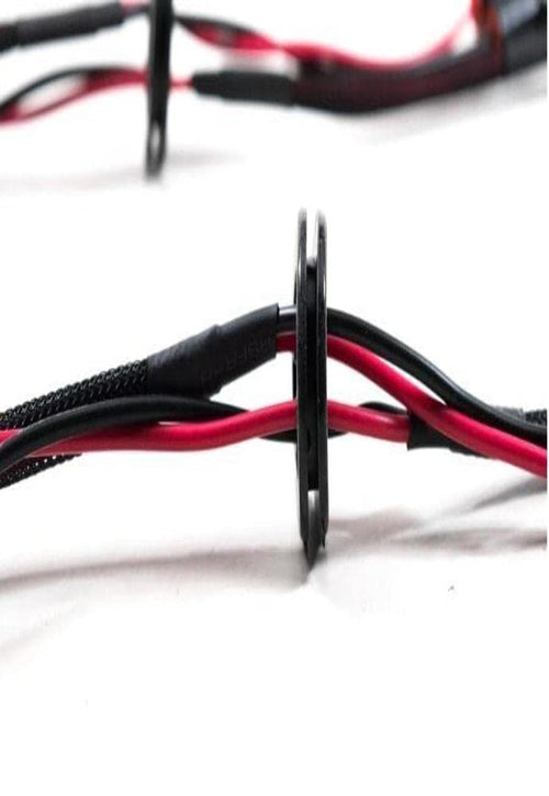 Harness: Morimoto GTR.A015 H-Series Housing Pass-Through Cables W/Grommet (9006)