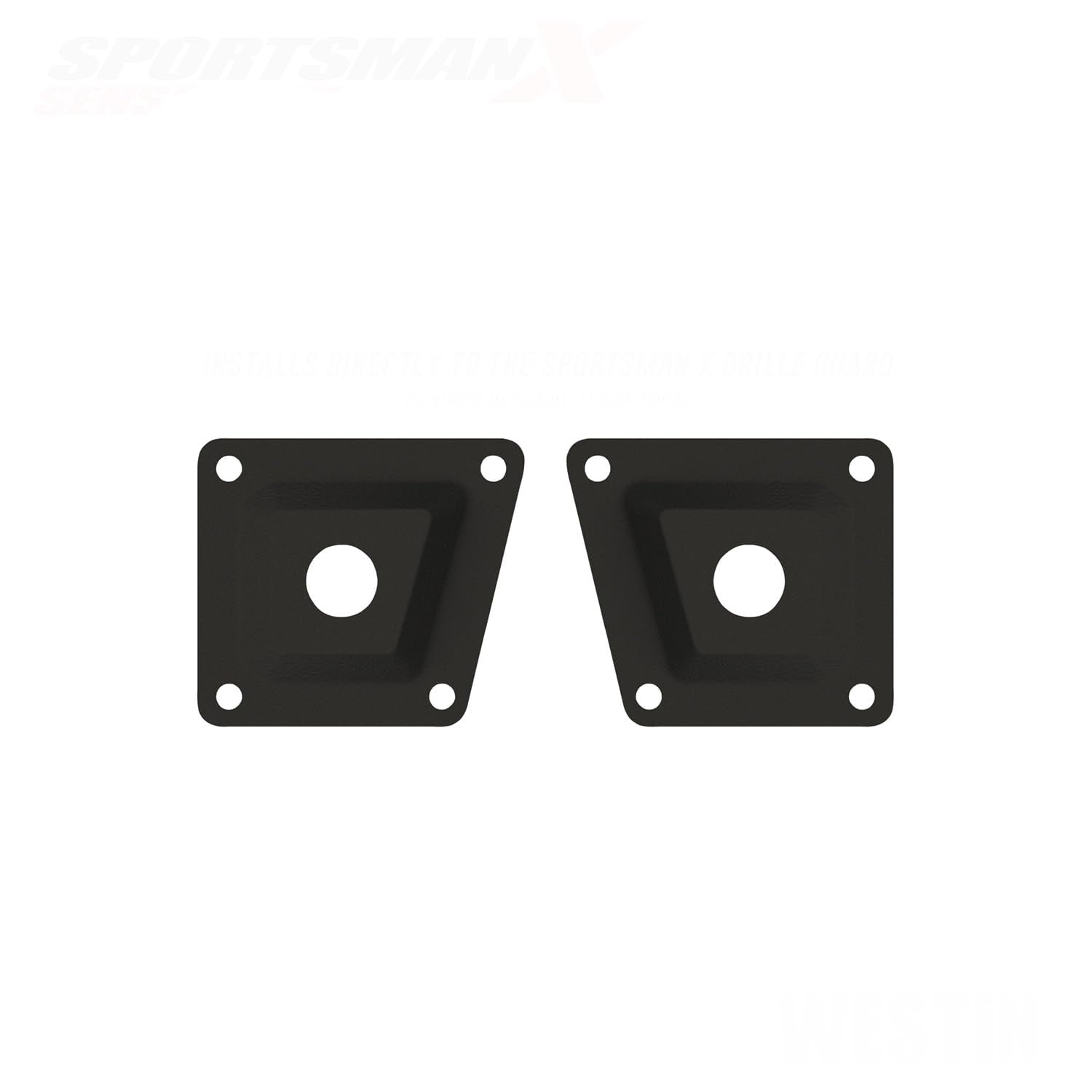 40-21015 Westin Sportsman X Grille Guard Sensor Relocator Kit fits 2016-2018 Silverado 1500 2019 Silverado LD