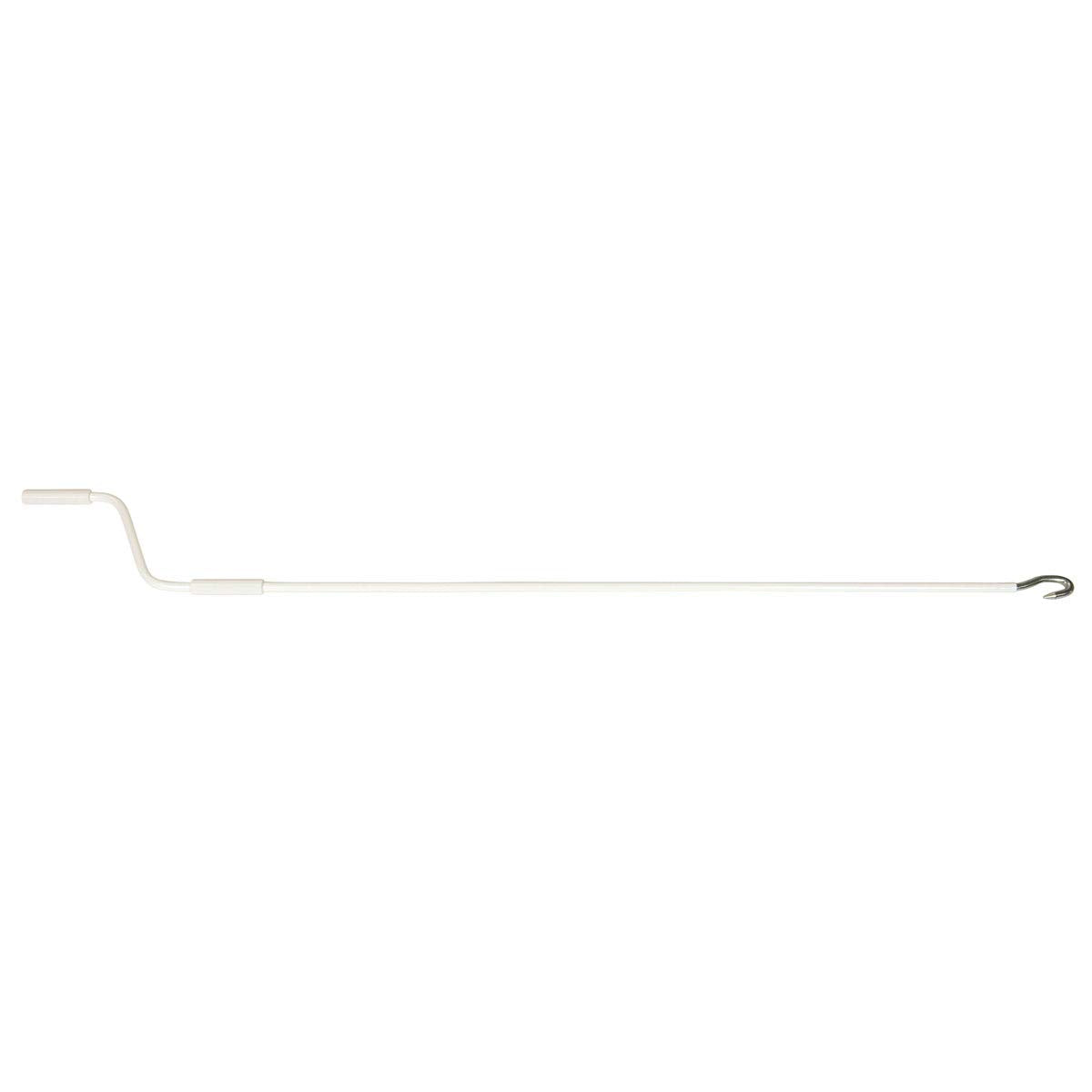 Manual Crank Rod and Hook Solera for Awnings - White