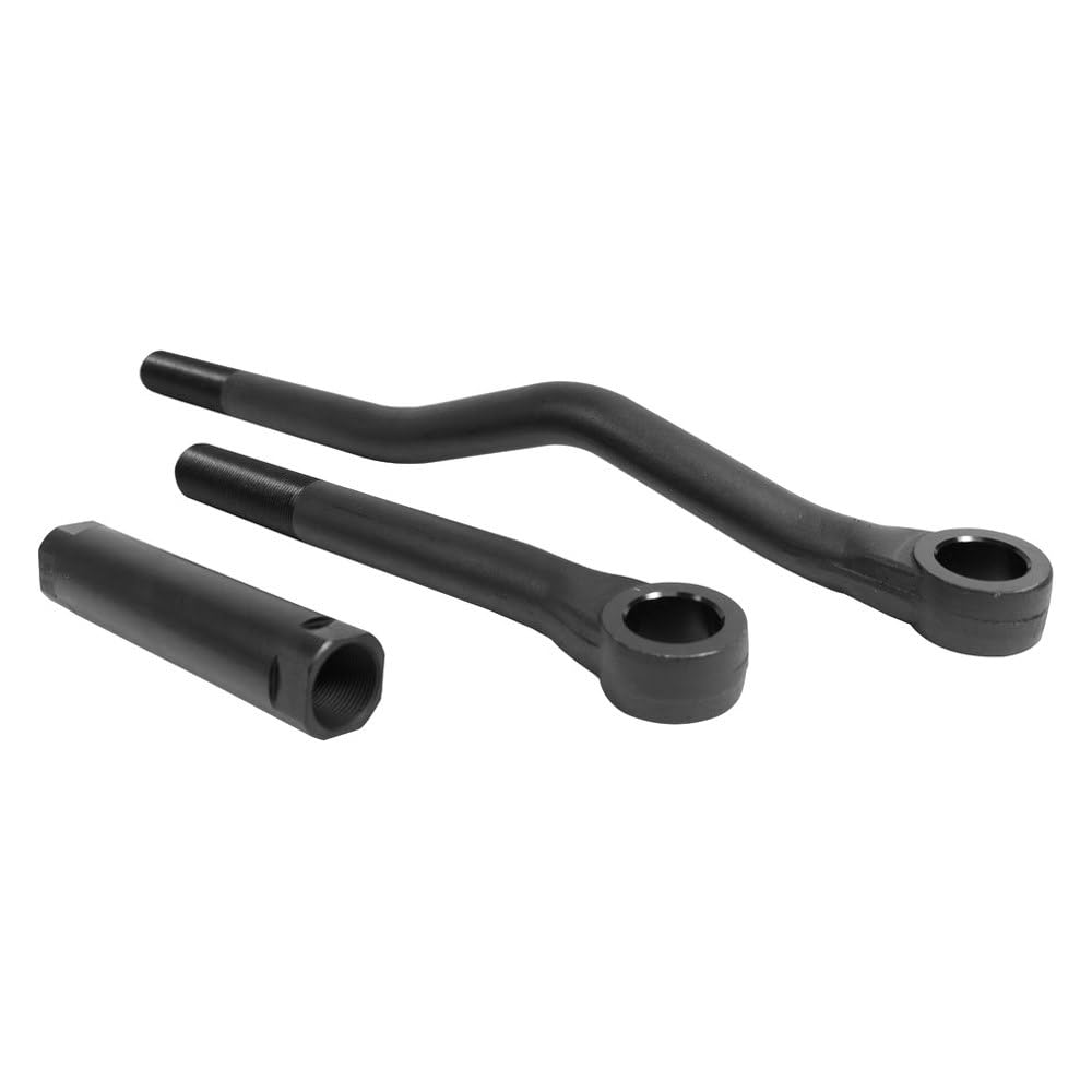 Track Bar Kit BD Diesel 1032013-F; Incl. Drivers and Pass. Side Track Bars/Threaded Connectors/Bushing Set/16mm Sleeve/Hardware