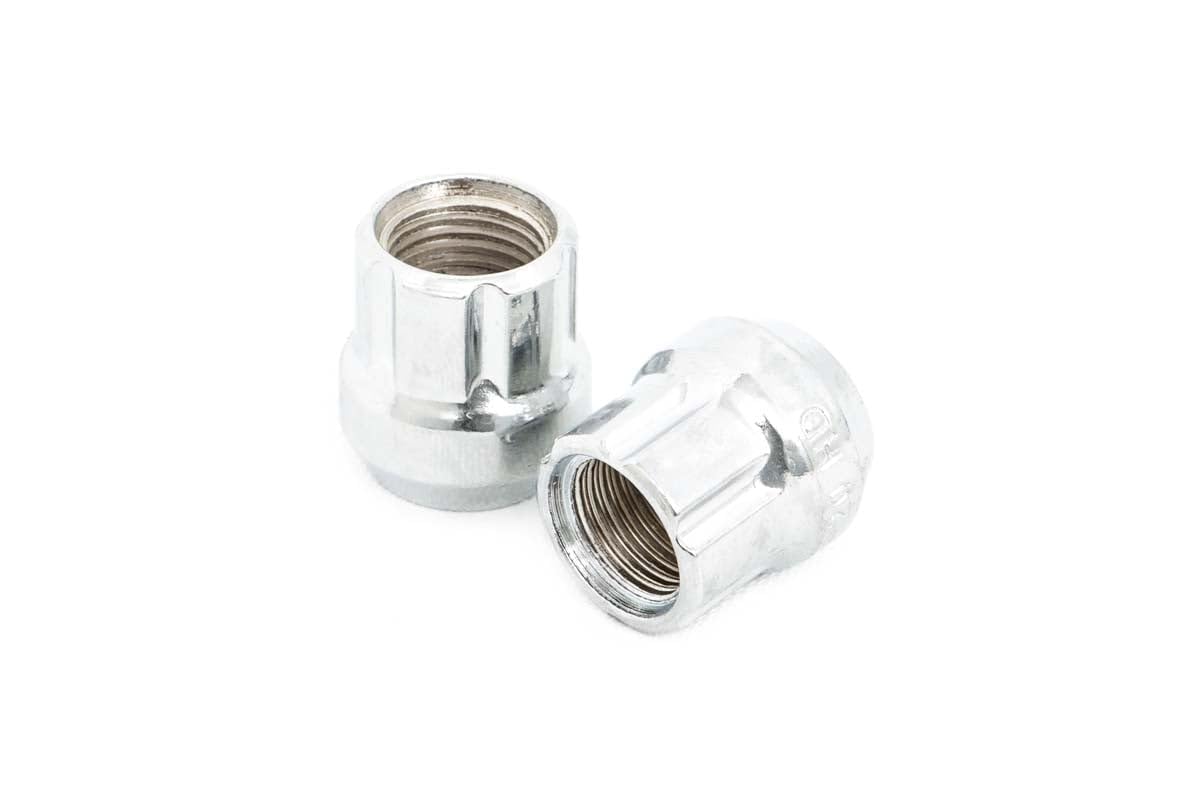 Rough Country Lug Nut Set Chrome 1/2X20 Wheel with Painted (0 x 0. inches /0 x, 0 inches Offset)