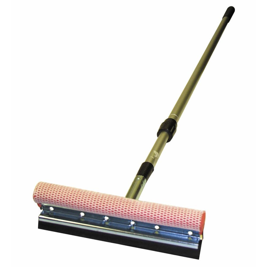 9500 Carrand Professional 10" Metal Squeegee with 84" Extension Pole