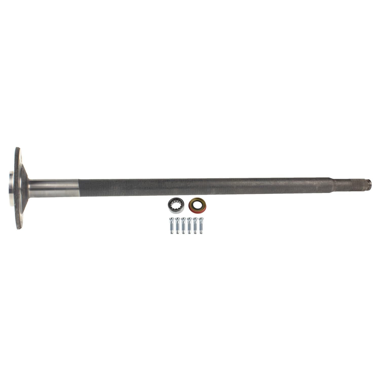 EXCel Axle Shaft Assembly Drive For GM 8.5" (10 Bolt); 34.09" Overall Length; 6 X 5.5 Lug Pattern; 30 Spline; Includes Bearing, Seal And Studs
