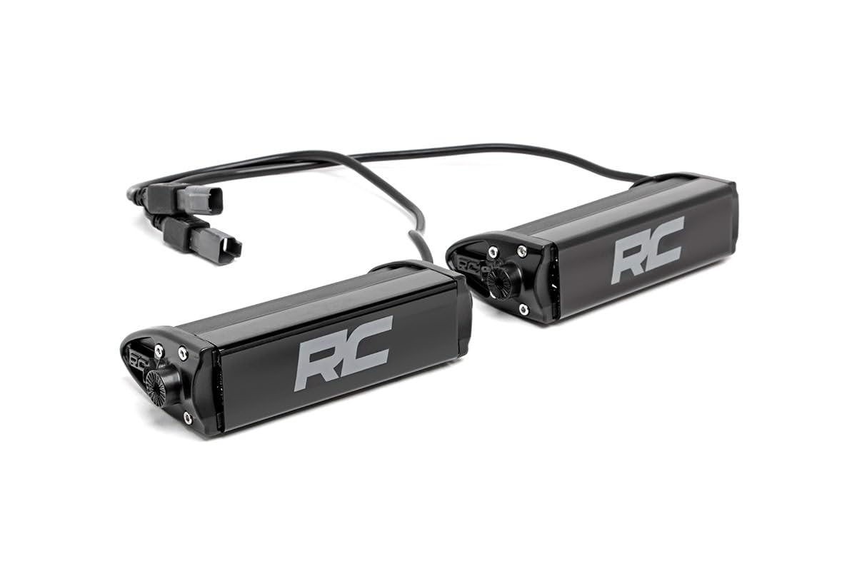 6" Rough Country Chrome Series CREE LED IP67 Waterproof Light Bar | Pair - 70706