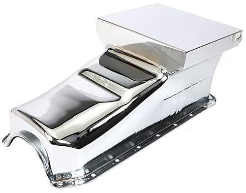 Oil Pan Trans-Dapt 9725 Chrm Sb Chev 7Qt