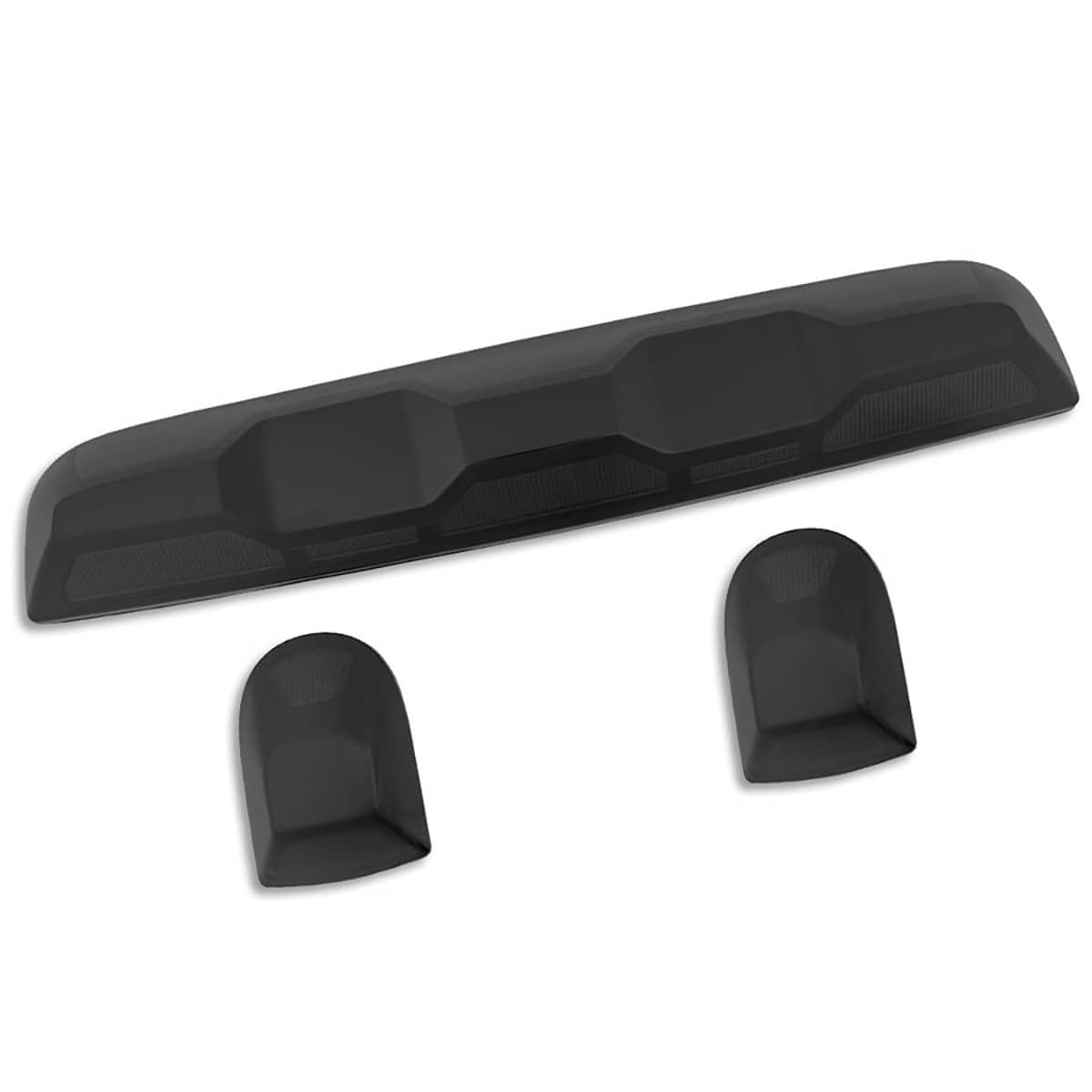 20-25 GMC & Chevy (4th Gen) Heavy-Duty (3-Piece Set) Cab Roof Light Set 2-Way Front & Rear Facing Ultra High-Power White LEDs - (ATTN: This cab light kit replaces Factory/OEM installed cab roof lights) - Multiple Lens