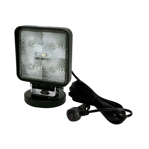 5 Square LED Flood Beam 700 Lumens Magnet Mount